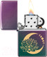 Миниатюра изображения товара Зажигалка Zippo Lotus Moon / 48587 (черный)