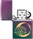 Миниатюра изображения товара Зажигалка Zippo Lotus Moon / 48587 (черный)