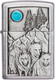 Миниатюра изображения товара Зажигалка Zippo Wolf Design / 49295 (серебристый)