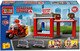 Миниатюра изображения товара Конструктор Город мастеров Пожарная станция с мотоциклистом / 35039-CG