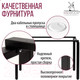 Миниатюра изображения товара Письменный стол Millwood Лофт Сиэтл ДТ-5 130x70x75 (белый/черный)
