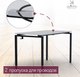 Миниатюра изображения товара Письменный стол Millwood Лофт Сиэтл ДТ-5 160x70x75 (белый/черный)