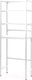 Миниатюра изображения товара Стеллаж Millwood Венеция 2 35x60x181.8 (белый/металл белый)