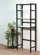 Миниатюра изображения товара Стеллаж Millwood Венеция 2 35x60x181.8 (белый/металл черный)