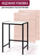 Миниатюра изображения товара Стеллаж Millwood Венеция 3 70x60x96 (белый/металл черный)