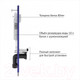 Миниатюра изображения товара Унитаз подвесной с инсталляцией Berges Ventas Rimless / 043240 (с сиденьем и кнопкой смыва)