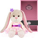 Миниатюра изображения товара Мягкая игрушка Jack&Lin Зайка Лин в вечернем платье с цветком / JL-02202304-25
