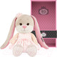 Миниатюра изображения товара Мягкая игрушка Jack&Lin Зайка Лин в кружевном розовом платье / JL-02202316-25