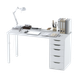 Миниатюра изображения товара Письменный стол Mio Tesoro Ингар 2/5T (белый)