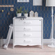 Миниатюра изображения товара Комод Атон Felix (белый/серый камень)