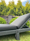 Миниатюра изображения товара Матрас для садовой мебели Loon Гарди 190x60 / PS.G.190x60-5 (черный)