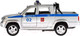 Миниатюра изображения товара Автомобиль игрушечный Технопарк Uaz Pickup Полиция / PICKUP-P