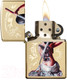 Миниатюра изображения товара Зажигалка Zippo Mazzi / 29668 (золотой)