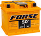 Миниатюра изображения товара Автомобильный аккумулятор Forse R+ 480A 6СТ-50VLR (50 А/ч)