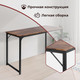 Миниатюра изображения товара Письменный стол Tetchair WD-08 (Burnt)