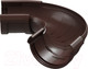 Миниатюра изображения товара Угол желоба Docke Lux 60-160 Градусов PVLR-1050 (шоколад)