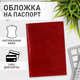 Миниатюра изображения товара Обложка на паспорт Brauberg 238190 (красный)