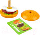 Миниатюра изображения товара Развивающий игровой набор Bondibon Пирамидка Бургер / ВВ5767