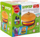 Миниатюра изображения товара Развивающий игровой набор Bondibon Пирамидка Бургер / ВВ5767