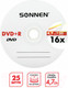 Миниатюра изображения товара Набор дисков DVD-R Sonnen 4.7GB 16x (25шт)