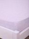 Миниатюра изображения товара Простыня Luxsonia Трикотаж на резинке 200x200 / 2418 (цветочный розовый)
