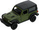 Миниатюра изображения товара Масштабная модель автомобиля Автоград Jeep Wrangler / 9471866 (матовый зеленый)