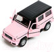 Миниатюра изображения товара Масштабная модель автомобиля Автоград Mercedes-Benz G63 AMG / 9471870 (матовый розовый)