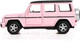 Миниатюра изображения товара Масштабная модель автомобиля Автоград Mercedes-Benz G63 AMG / 9471870 (матовый розовый)