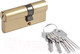 Миниатюра изображения товара Цилиндровый механизм замка Нора-М ЛУ-70 40/30 (латунь)