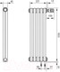 Миниатюра изображения товара Радиатор стальной Arbonia 2180V/5 89 (подключение внизу справа)