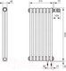 Миниатюра изображения товара Радиатор стальной Arbonia 2180V/7 89 (подключение внизу справа)