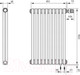 Миниатюра изображения товара Радиатор стальной Arbonia 2180V/10 89 (подключение внизу справа)
