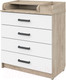 Миниатюра изображения товара Комод пеленальный Атон Marvin (дуб крафт серый/белый)