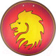 Миниатюра изображения товара Щит игрушечный Древо Игр Круглый Голова льва / DI-S02