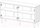 Миниатюра изображения товара Тумба Мебель-Неман Лоренсо МН-043-04 (графит)