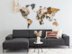 Миниатюра изображения товара Декор настенный Woodary Карта мира XXL / 3257