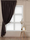 Миниатюра изображения товара Штора Amore Mio Блэкаут однотонный 6668-05 200x270 / 24681 (венге)