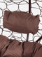 Миниатюра изображения товара Диван подвесной M-Group Лежебока / 11180205 (с коричневым ротангом/коричневая подушка)