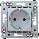 Миниатюра изображения товара Розетка DKC Avanti 4404003 (закаленная сталь)