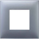 Миниатюра изображения товара Рамка для выключателей и розеток DKC Avanti 4404902 (закаленная сталь)