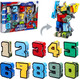 Миниатюра изображения товара Робот-трансформер Автоботы Робоцифры 0-9 YB188-37E / 6919908