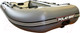 Миниатюра изображения товара Надувная лодка Polar Bird Merlin PB-340M ПБ33 стеклокомпозит (серый)