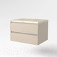 Миниатюра изображения товара Тумба под умывальник Дабер 002 / Т2.8.0.17Б (бежевый/белый)