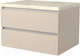 Миниатюра изображения товара Тумба под умывальник Дабер 002 / Т2.8.0.17Б (бежевый/белый)