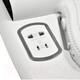Миниатюра изображения товара Фен настенный Puff 1203B (белый)