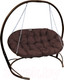 Миниатюра изображения товара Диван подвесной M-Group Мамасан / 12120205 (коричневый/коричневая подушка)