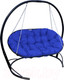 Миниатюра изображения товара Диван подвесной M-Group Мамасан / 12120410 (черный/синяя подушка)