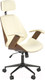Миниатюра изображения товара Кресло офисное Halmar Ignazio (ореховый/кремовый)