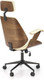 Миниатюра изображения товара Кресло офисное Halmar Ignazio (ореховый/кремовый)