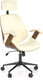 Миниатюра изображения товара Кресло офисное Halmar Ignazio (ореховый/кремовый)